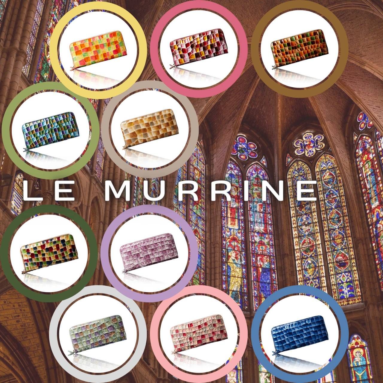 VOICE] Align アライン イタリア Life社製 牛革 le murrine レディース 