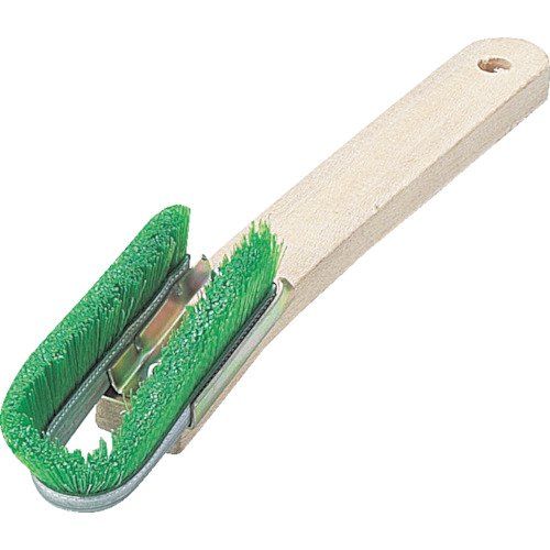 TRUSCO トラスコ チャンネルブラシ 6U2型 ナイロン TB-2062 × 5本 ケース販売