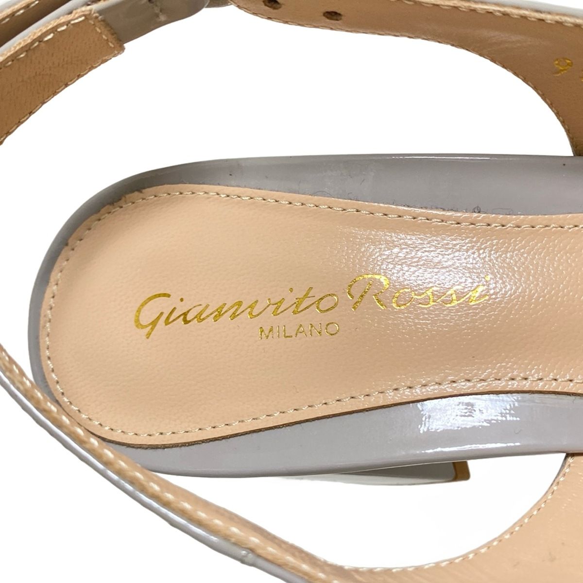 【美品】Gianvito Rossi/ジャンヴィット ロッシ　36 ジャンヴィト ロッシ（GIANVITO ROSSI）新作シューズ【2022春夏】