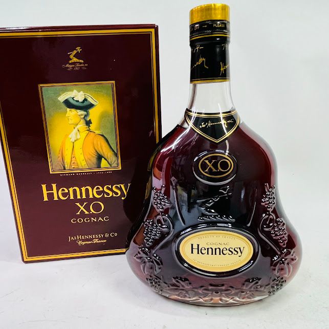 HENNESSY COGNAC 赤＆青 ブック型 ブランデー 訳あり 日本セット