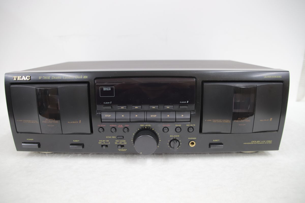 Teac テアック W-780R Double Cassette Deck ダブルカセットデッキ |4800