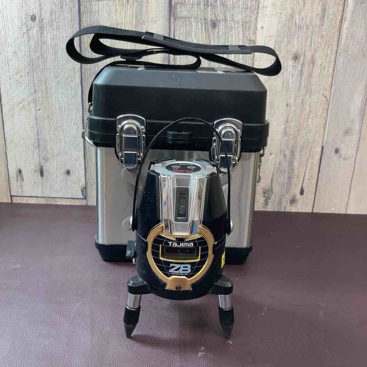 中古品】 ◇タジマ(TAJIMA) ブルーグリーンレーザー墨出し器 ZEROB-KY