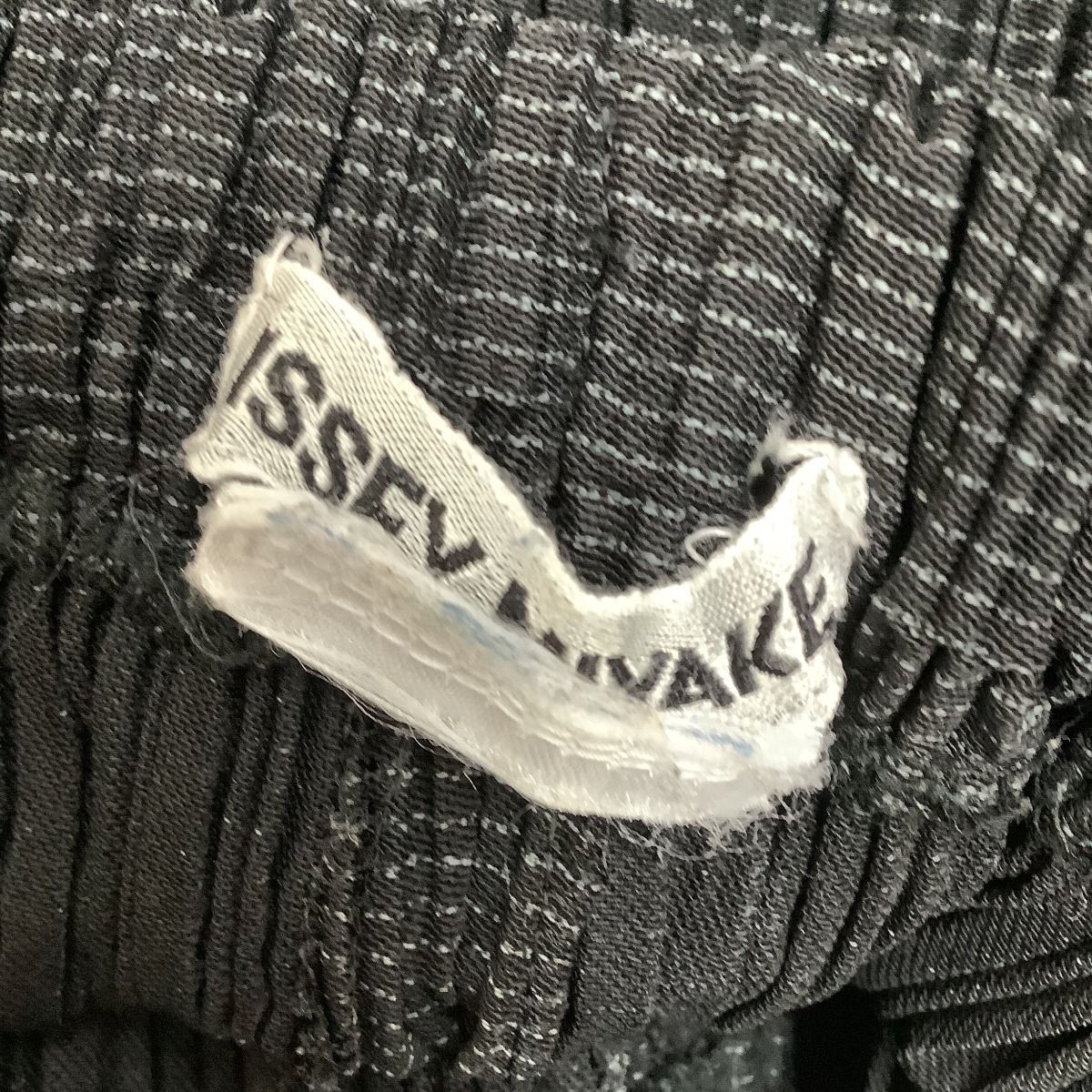 ISSEY MIYAKE イッセイミヤケ プリーツ 柄 パンツ チェック ブラック DECORATOM_COM_BR