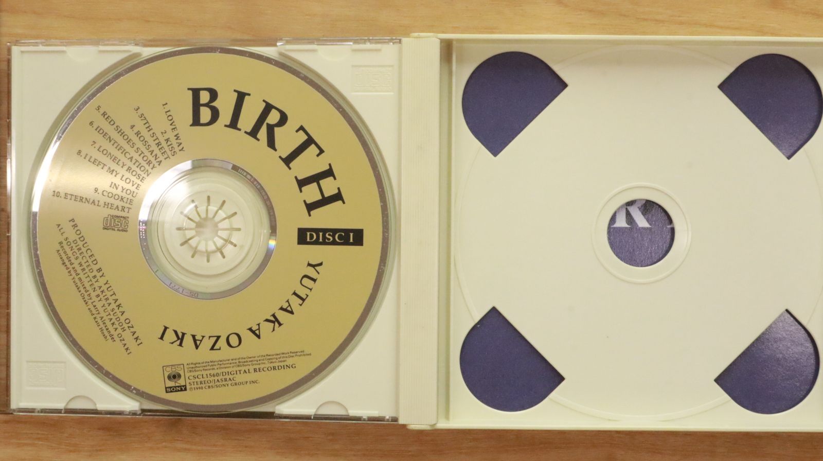 国内盤CD☆尾崎豊/Yutaka Ozaki□ 誕生 【CSCL1560/4988009156026