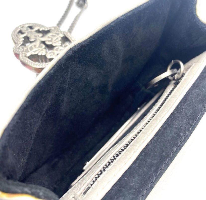 ［美品］トーマスワイルド チェーンワンショルダーバッグスカル装飾 THOMAS WYLDE トーマスワイルド チェーン ショルダーバッグ 斜めがけ