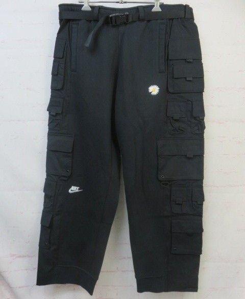 NIKE × ﾅｲｷ ﾋﾟｰｽﾏｲﾅｽﾜﾝ ﾊﾟﾝﾂ ｶｰｺﾞﾊﾟﾝﾂ DR 0095-010 ﾌﾞﾗｯｸ XS