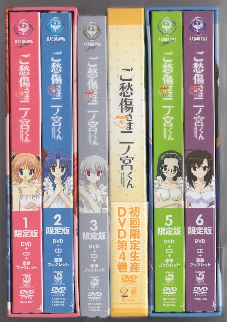 ご愁傷さま二ノ宮くん DVD 全巻セット