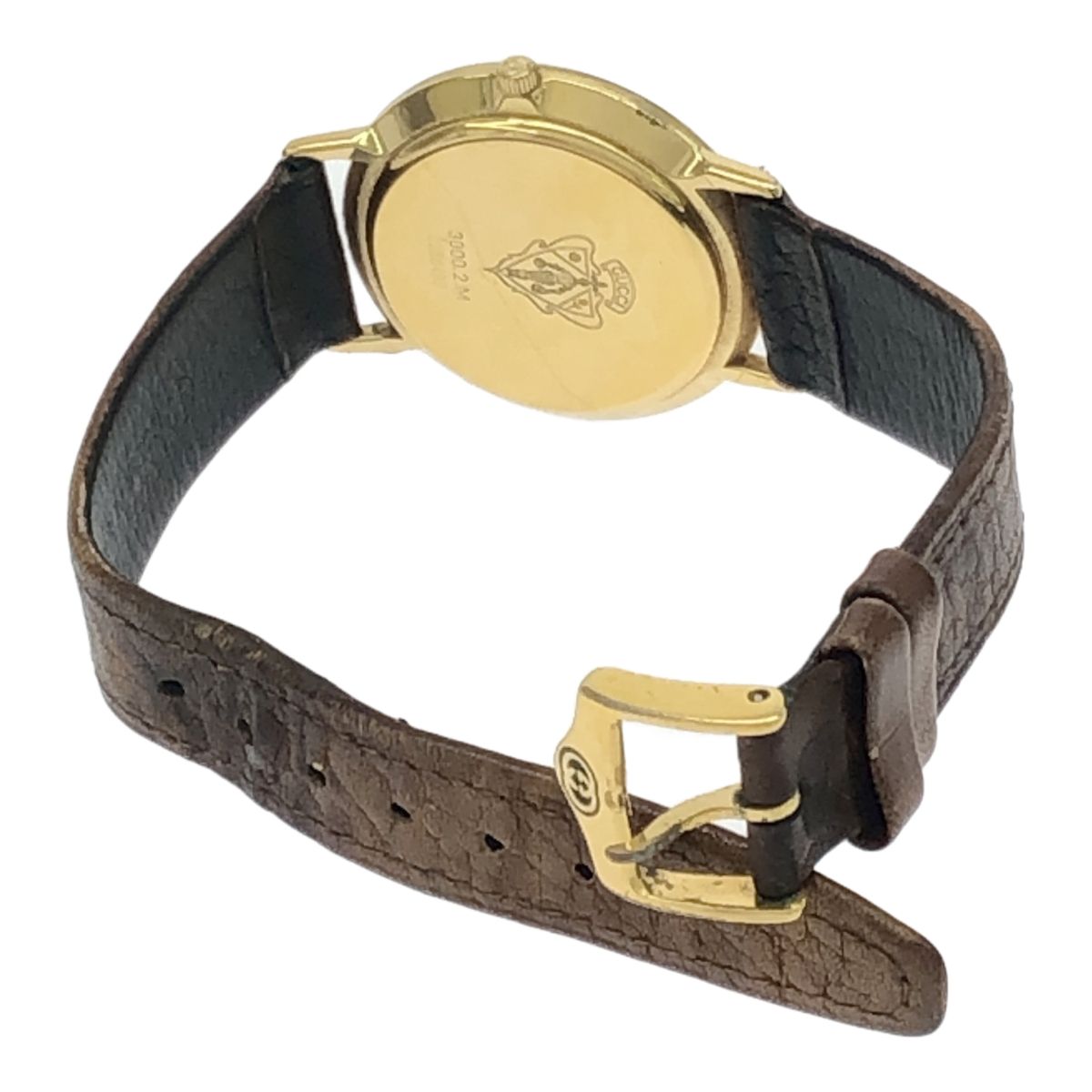 GUCCI ゴールド クォーツ時計　腕時計　1600I 不動 腕時計 GUCCI グッチ 3000.2.M クォーツ QZ ラウンド
