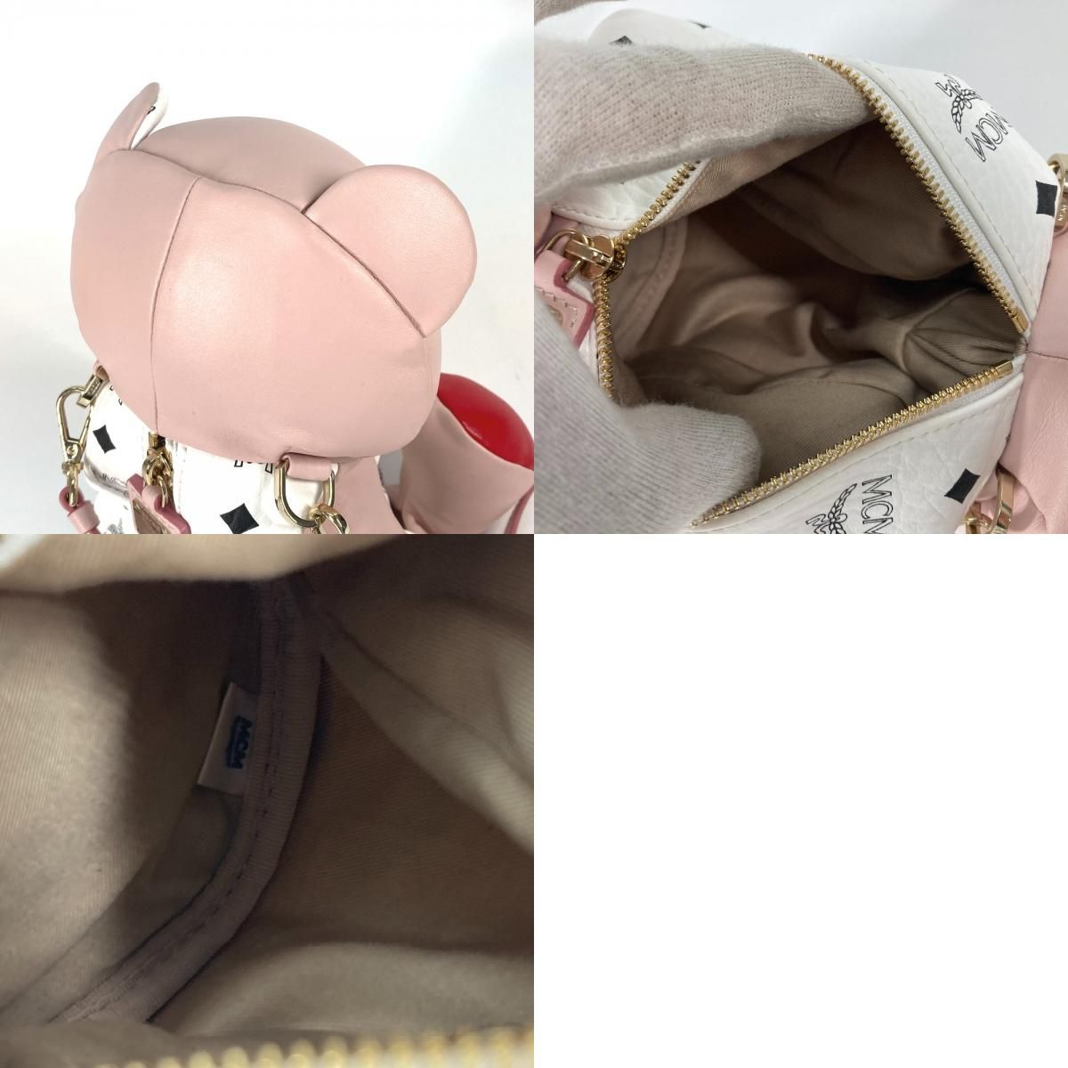 MCM エムシーエム ショルダーバッグ ヴィセトス テディベア クマ