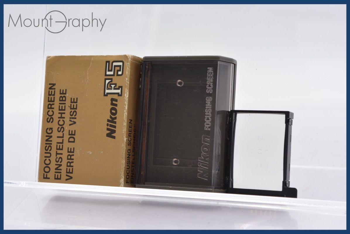 上 ニコン Nikon F5 EC-B ファインダースクリーン ケース 元 完動 同梱可 R227