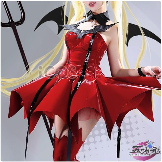 ハロウィン ICOS しゅごキャラ コスプレ ほしな歌唄 悪魔 衣装 ウィッグ パニエ 追加可 BJ0923ML03 ハロウィン