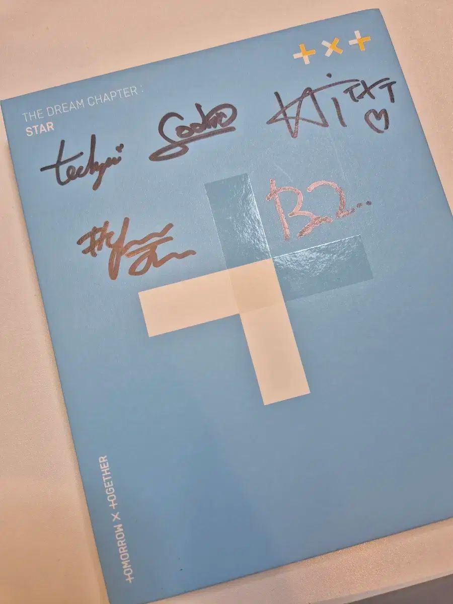 TXT リミテッドカード メンバー全員直筆サイン入り FREEZE