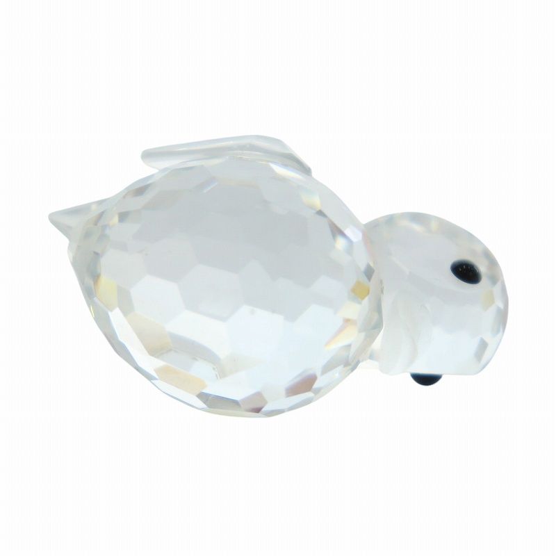 SWAROVSKI - スワロフスキー アヒル スイミング クリスタル インテリア小物 置物 クリア スワロフスキー置物・アクセサリー専門店 ☆プラネタリウム☆
