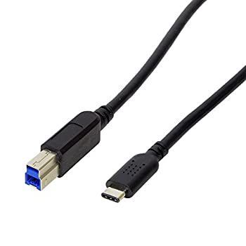 【】 Digio2 USB3.1 Type-Cケーブル Gen.1 Type-C to USB3.1[B] 1.5m ブラック ZUH-CB3115BK
