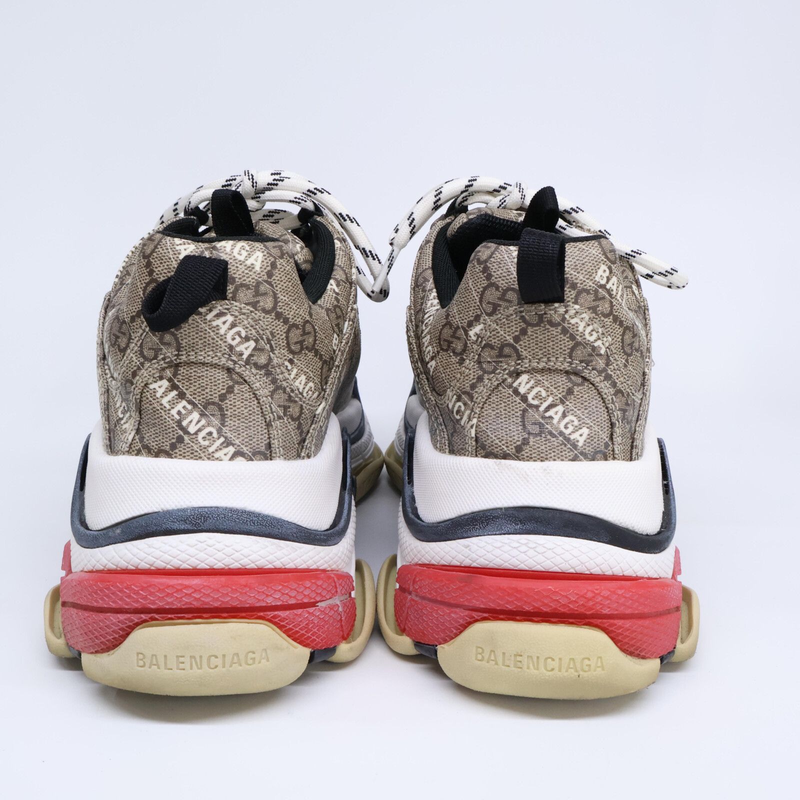 【美品・付属品完備】グッチ バレンシアガ スニーカー ハッカー GG スプリーム BALENCIAGA(バレンシアガ) ×GUCCI グッチ ザ ハッカープロジェクト