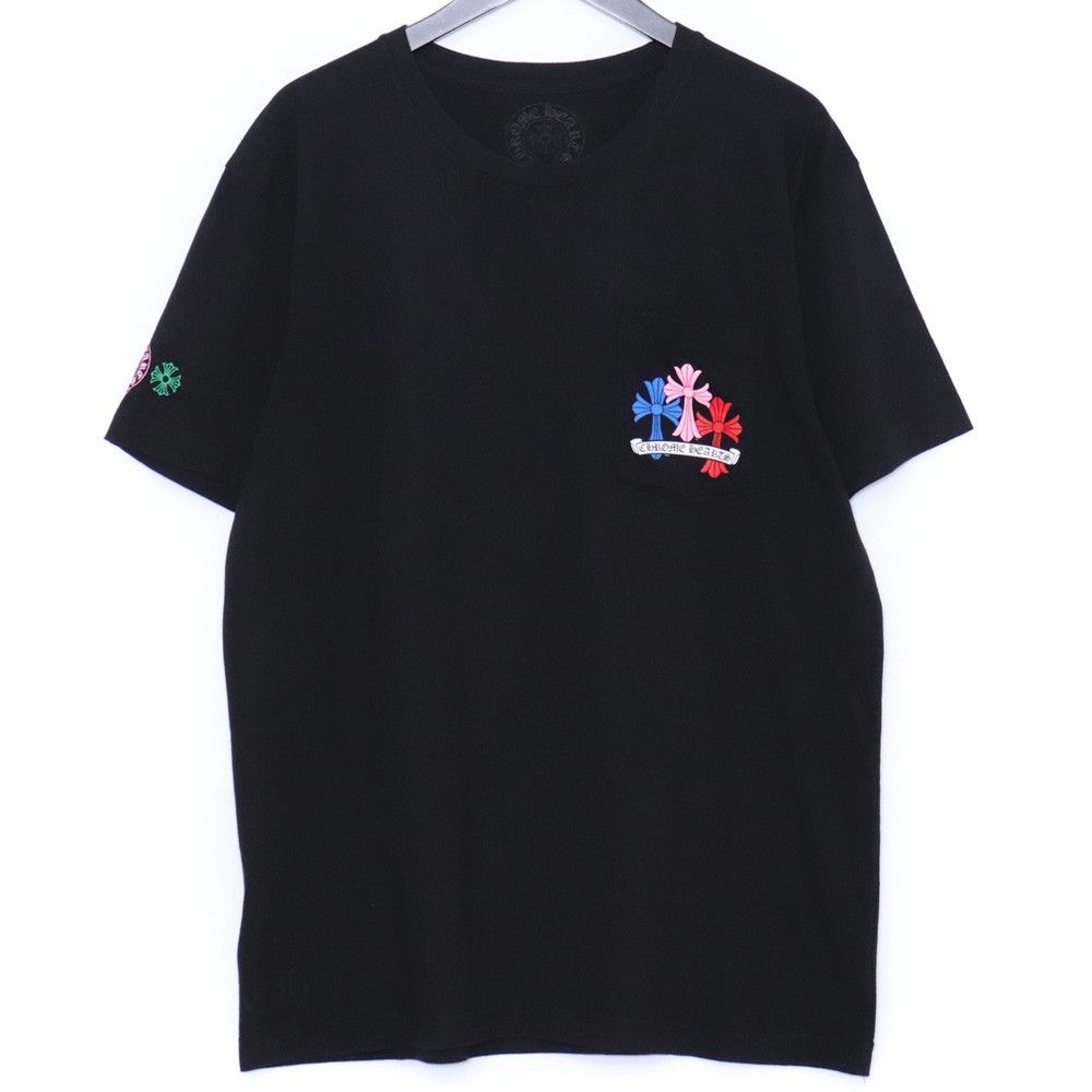 クロムハーツ マルチカラー セメタリークロス tシャツ M 名古屋】【セール】【CHROME HEARTS】クロムハーツ マルチカラー