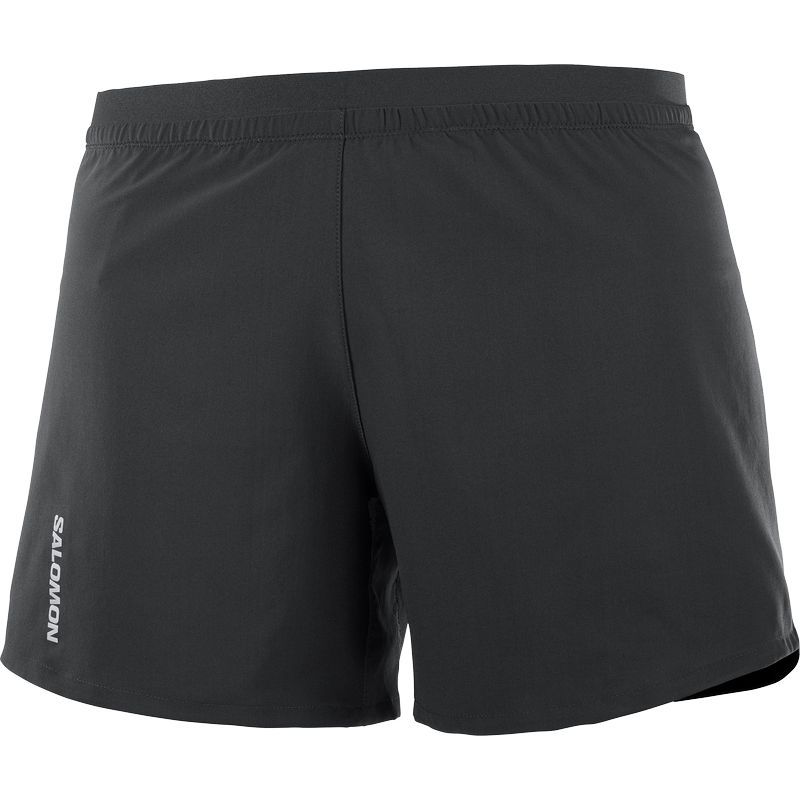 SALOMON サロモン トレイルランニング ショーツ CROSS 5'' SHORT W DEEP BLACK LC1890800 トレイルランニング トレラン ランニング レディース ランパン 短パン ハーフパンツ ショートパンツ マラソン