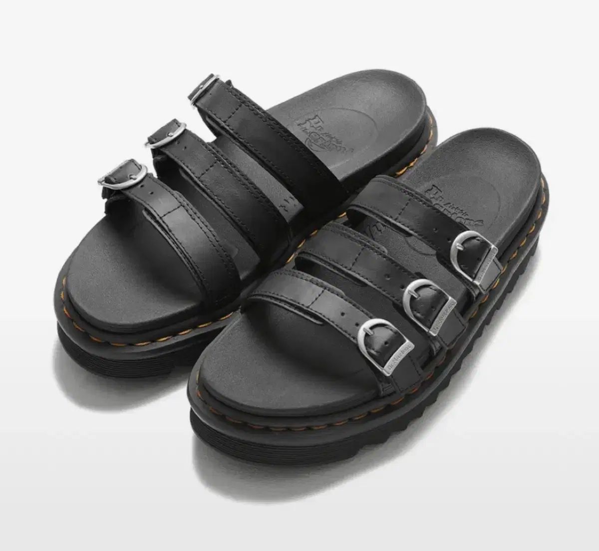 DR. MARTENS ドクターマーチン ブ 黒 スリッパ 230