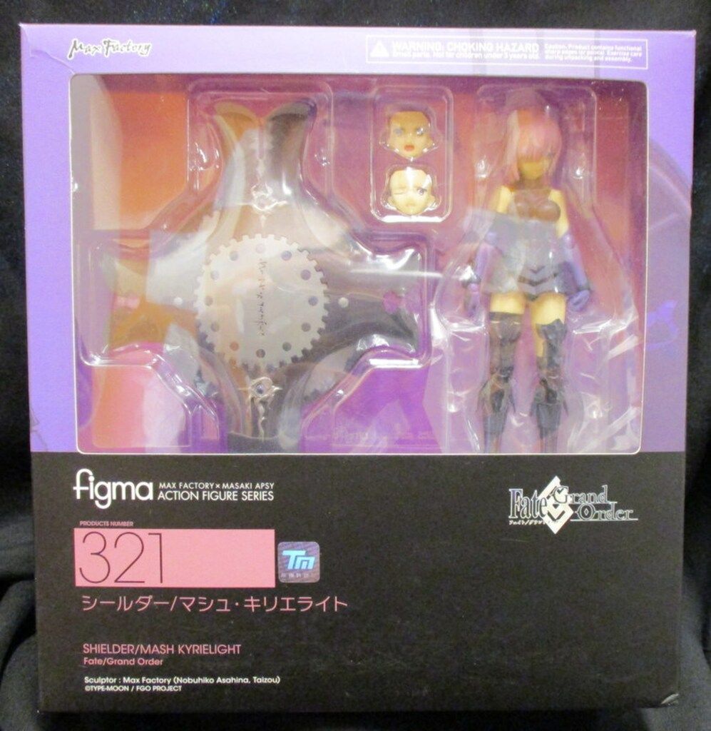 figma FGO シールダー/マシュ・キリエライト 321【未開封品】 Amazon.co.jp: figma Fate/Grand Order シールダー/マシュ