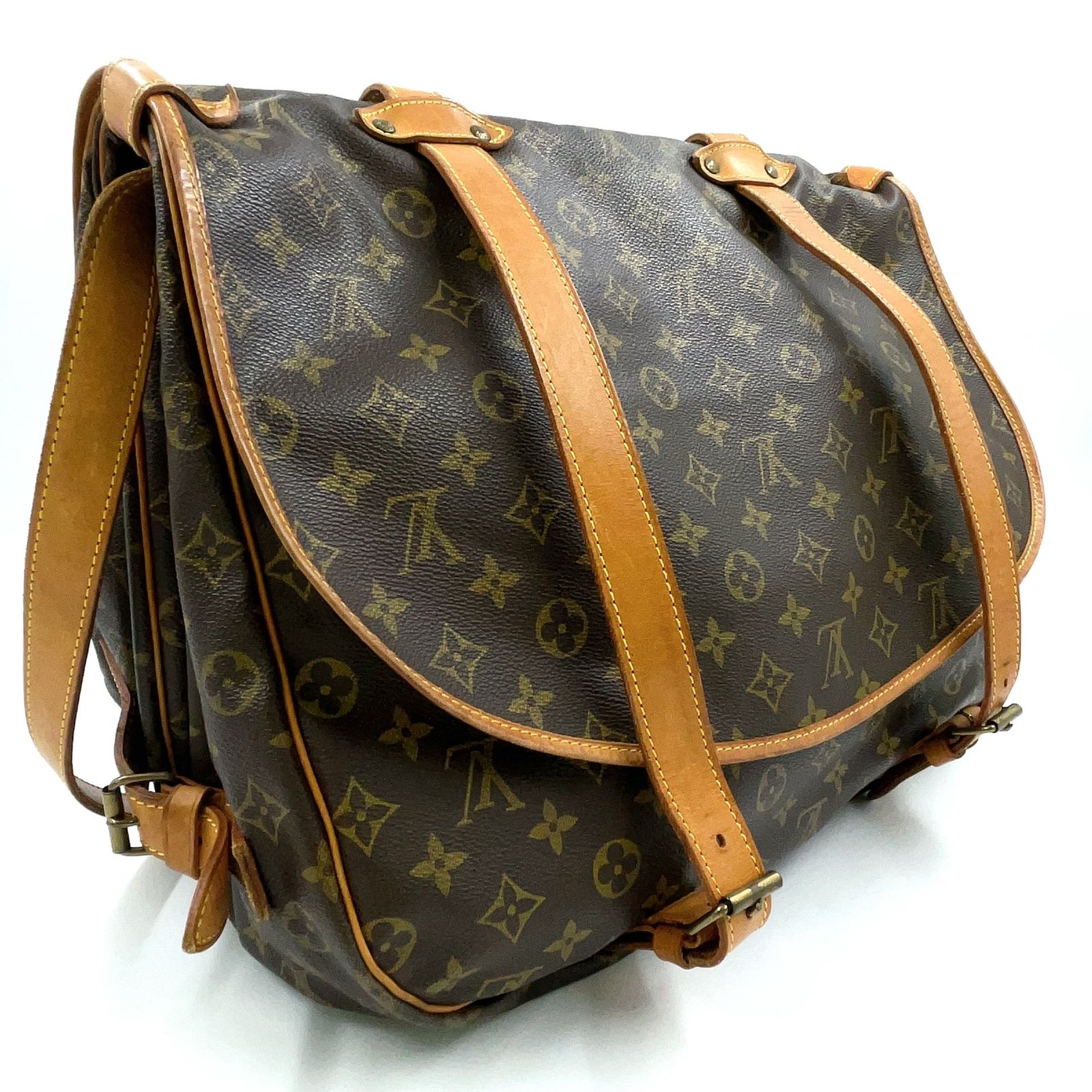 LOUIS VUITTON / アマゾン_モノグラム・キャンバス/PVC/BRW LOUIS VUITTON◇アマゾン_モノグラム・キャンバス/PVC/BRW LOUIS