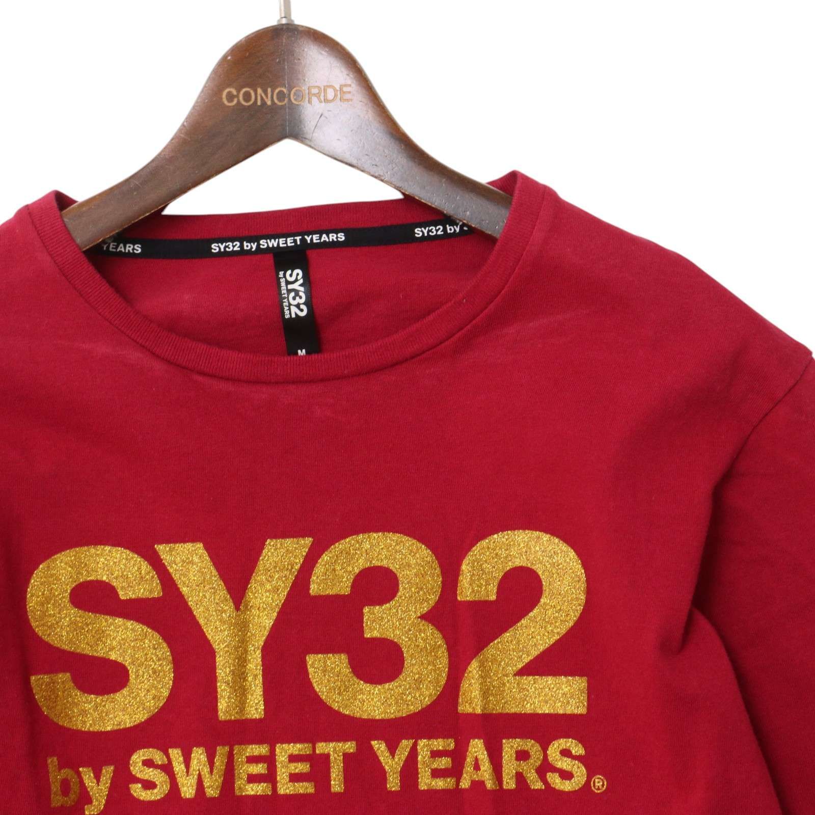 【新品未使用】    長袖カットソー2点SY32 by SWEET YEARS SY32 by SWEET YEARS スウィートイヤーズ 通年 ラメ ロゴ