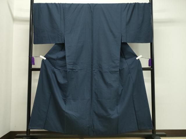 平和屋着物●男性 紬 120亀甲 総詰め 正絹 ♥ CAAX5988gh