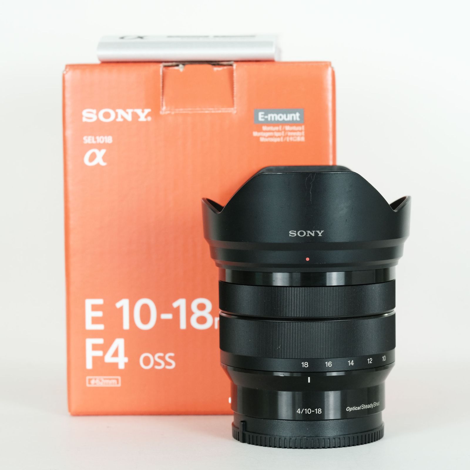 ソニー SONY Eマウントレンズ 10-18mm F4 OSS SEL1018 【公式通販】