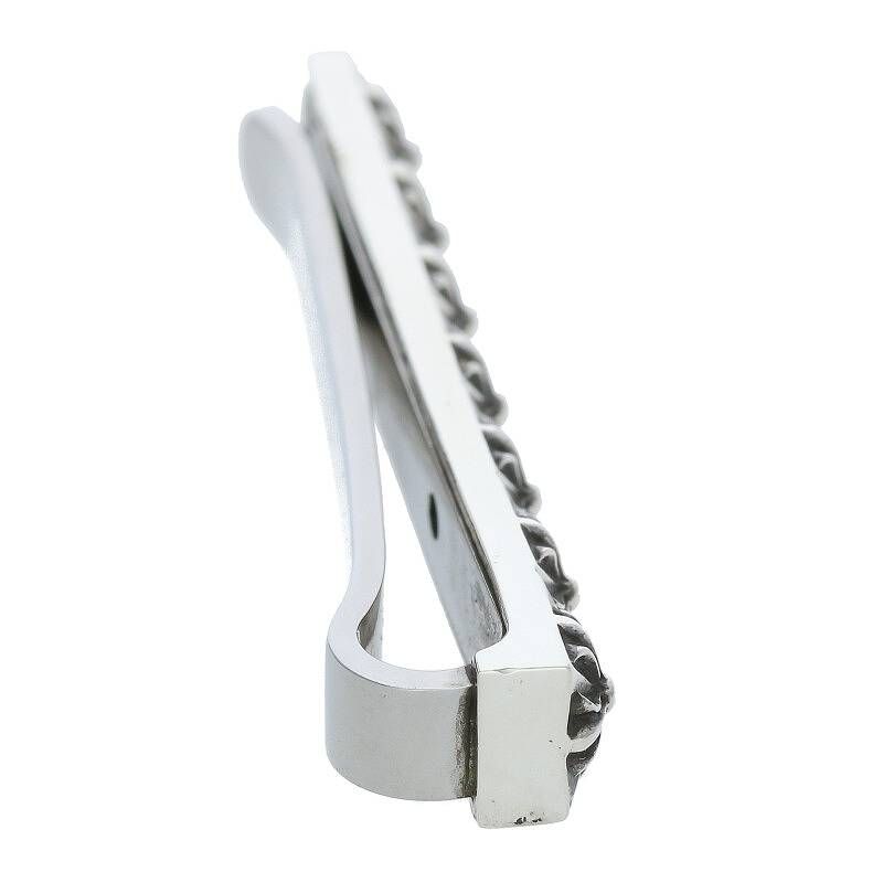 クロムハーツ TIE CLIP PYRAMID PLS シルバーネクタイピン メンズ 