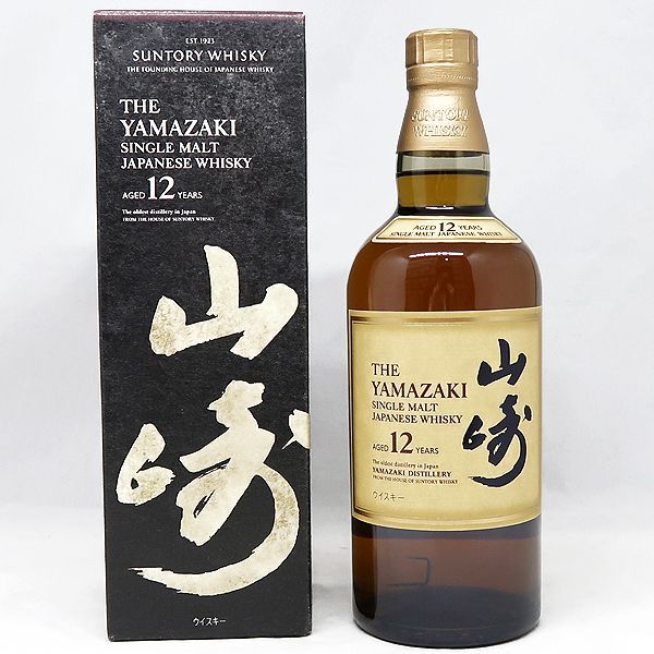 新品 サントリー 山崎 12年 ウィスキー 700ml 山崎12年 箱付き