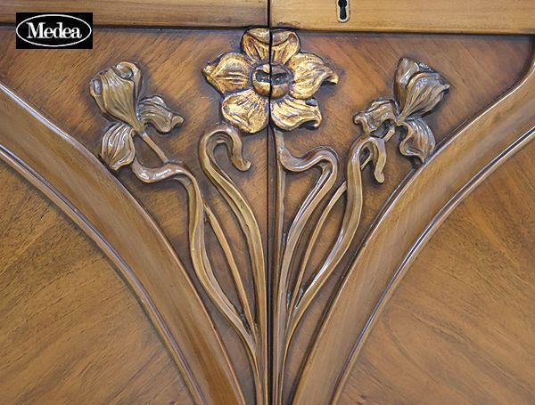 Medea メデア イタリア IDC大塚家具 ART940 サイドボード キャビネット 収納 リビングボード アール ヌーボー 160万 MARWIL-DEMENAGEMENTS_CH