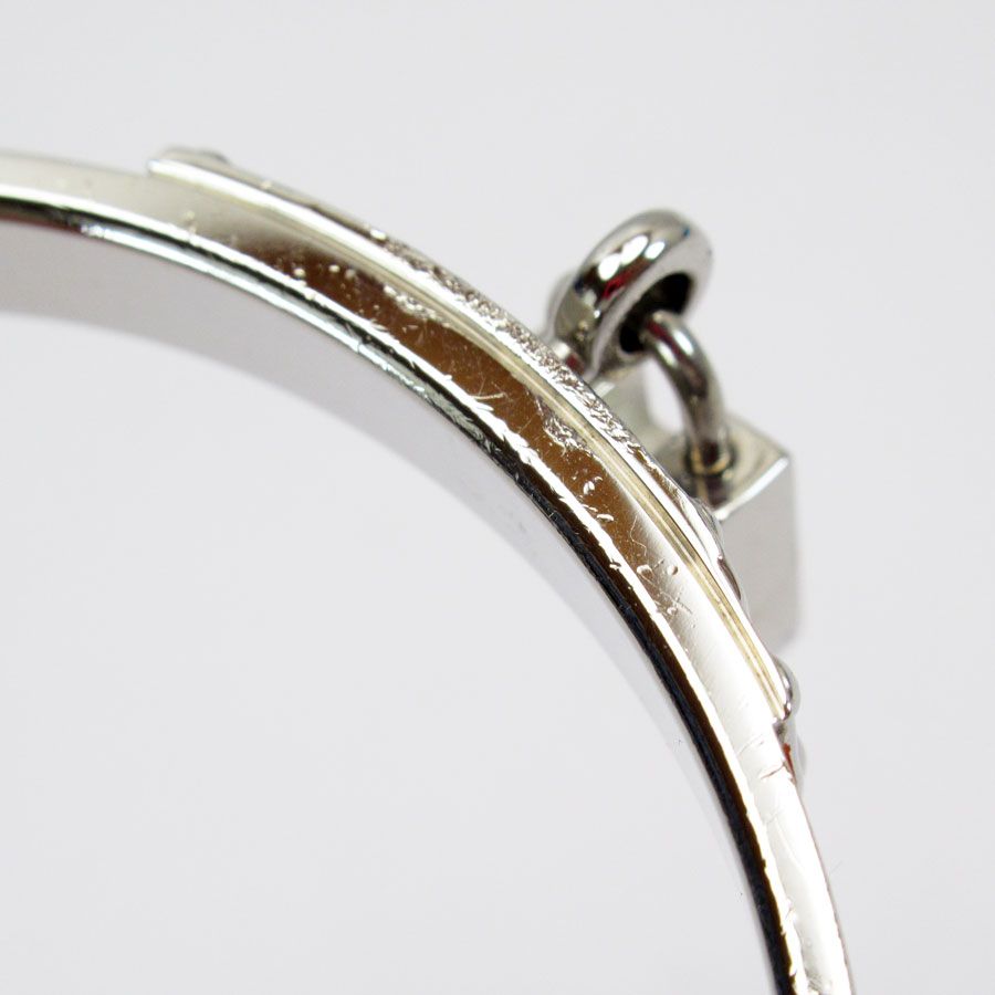 エルメス HERMES ブレスレット バングル Hロゴ カデナ チャーム