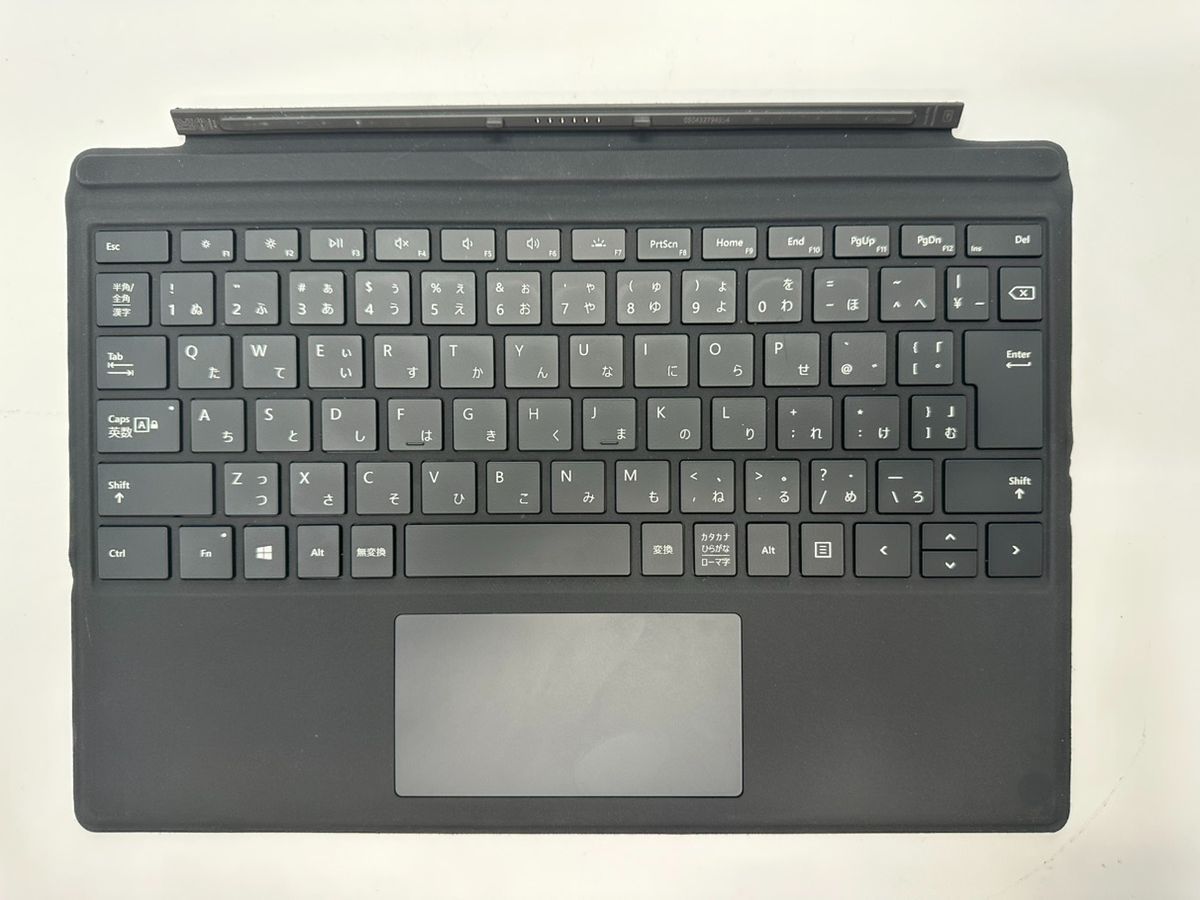 良品 Microsoft純正 Surface Pro タイプカバー ブラック MODEL 1725 ...