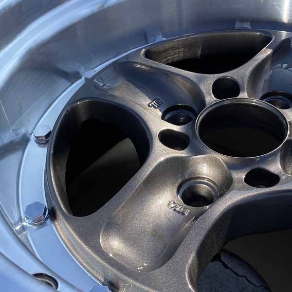 100%品質保証。 15インチ 数量 商品 ホイール4本セット 15×8J ±0 PCD 100 114.3 4穴 深リム 4本スポーク 旧車 スポーツカー ドリ車 ローダウン など カスタムサイズ ブロンズ 茶 艶有