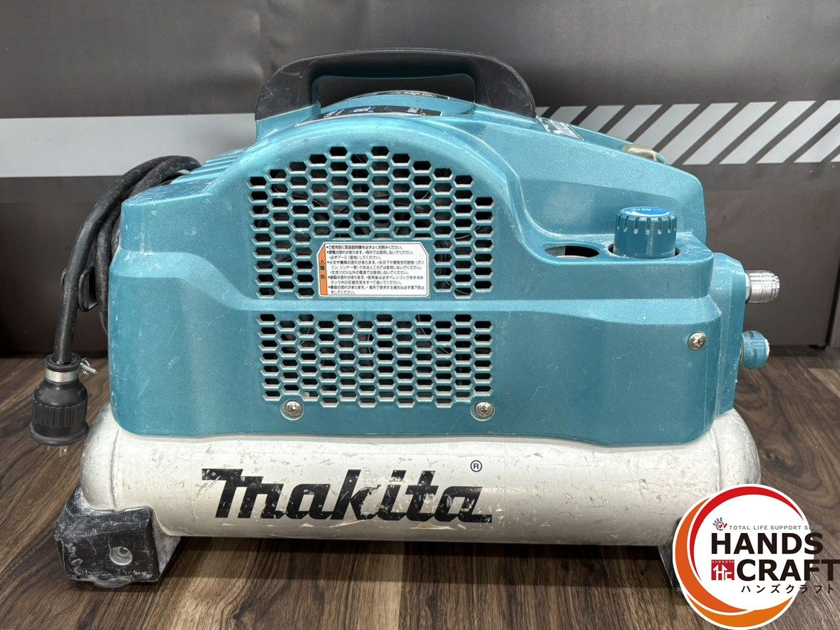 〇 ジャンク品 マキタ Makita AC461XS エアコンプレッサ 高圧|常圧 再起動時うまくエアが溜まりません ハンズクラフト佐賀