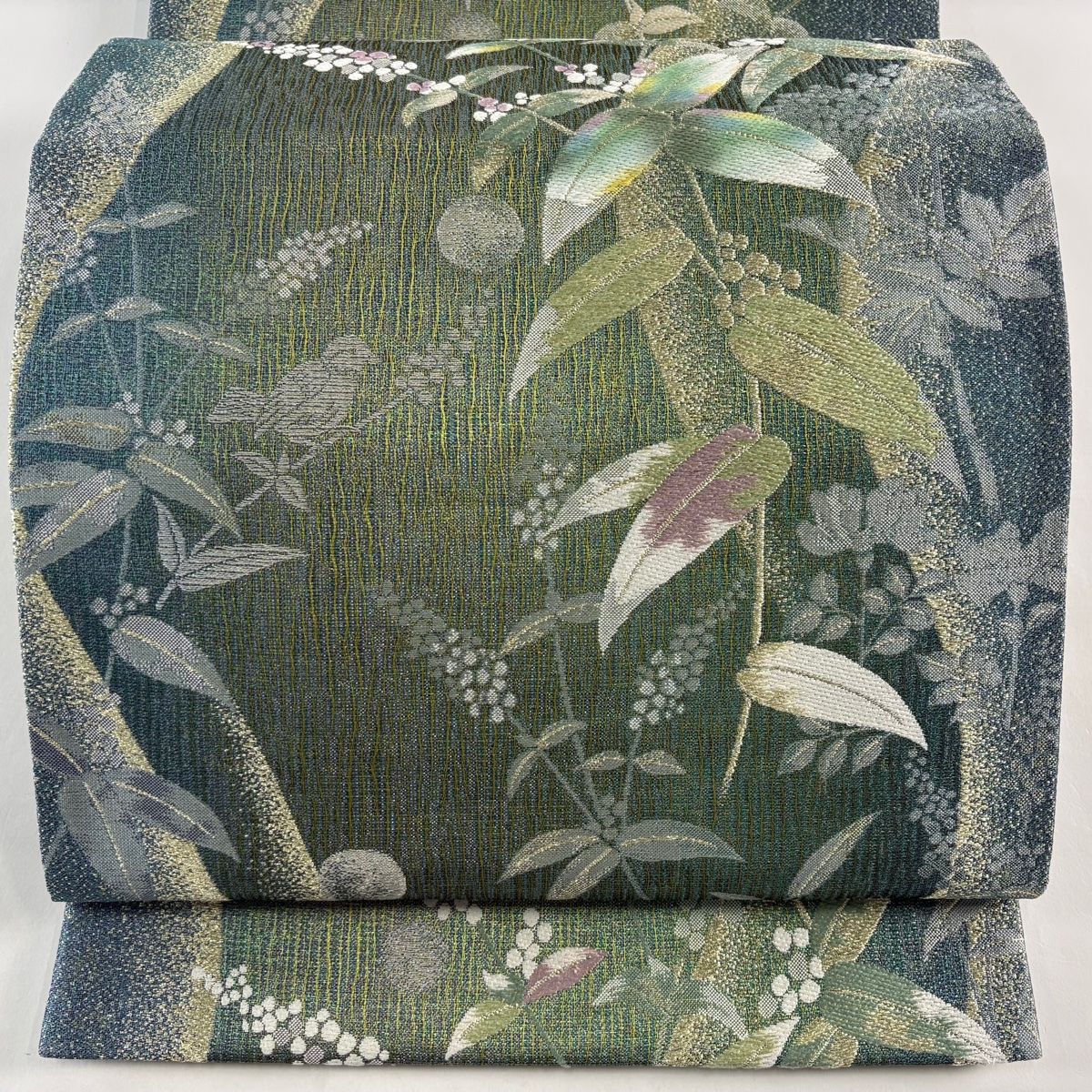 最終値下げ!!】401my86☆きものやまと 袋帯 蔦 金糸 銀糸☆美品 【公式