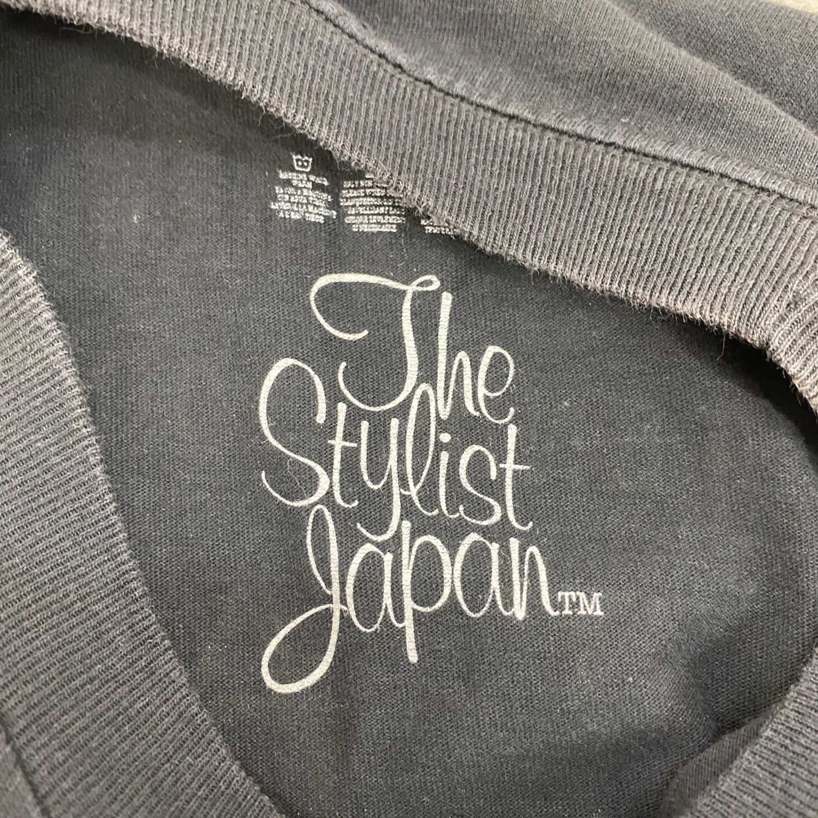 日本製 The Stylist Japan ロゴ刺繍 オックスフォードシャツ