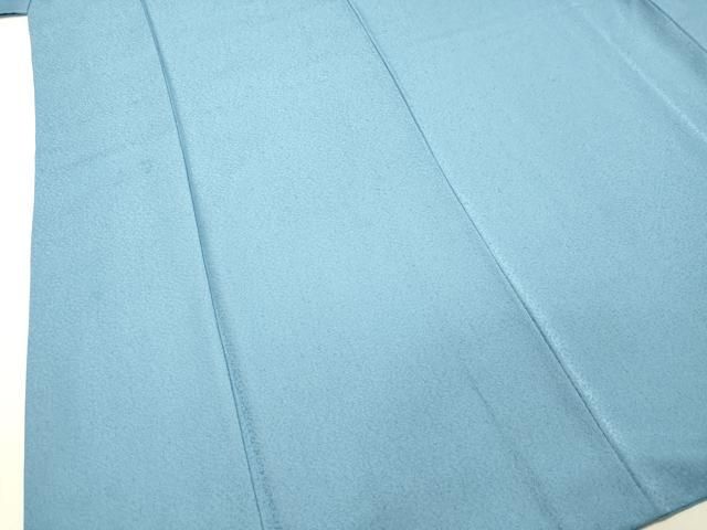 平和屋着物●上質な色無地　紋意匠　ヘブンリーブルー色　正絹　逸品　DAAT1365tw 平和屋着物○上質な色無地 紋意匠 ヘブンリーブルー色 正絹 逸品