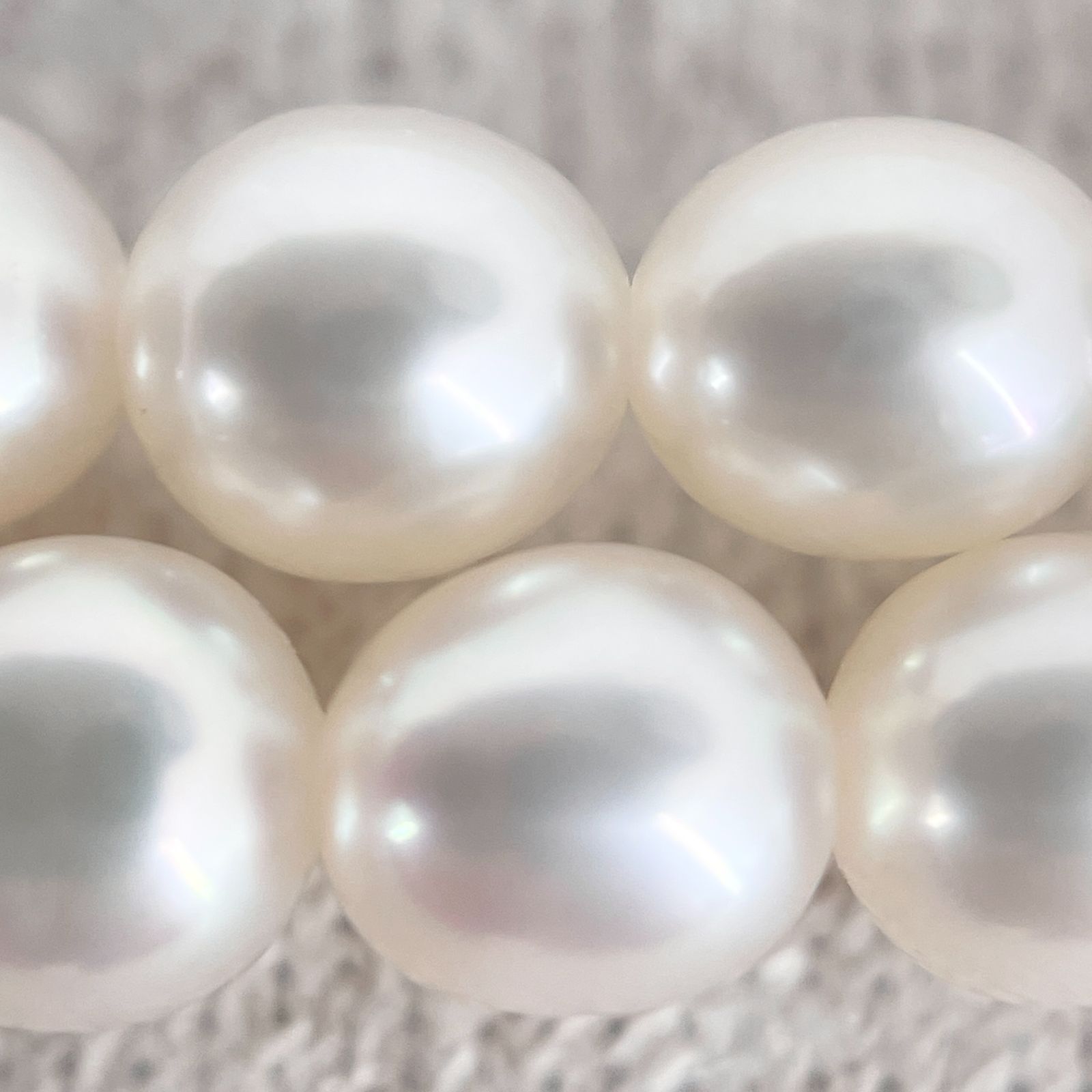 3.5mm】 田崎真珠 ベビーパール ネックレス シルバー クロス