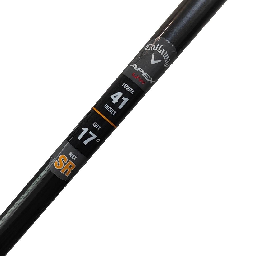 APEX UW 17° 純正SR キャロウェイ APEX UW 17° 純正カーボンSR - メルカリ