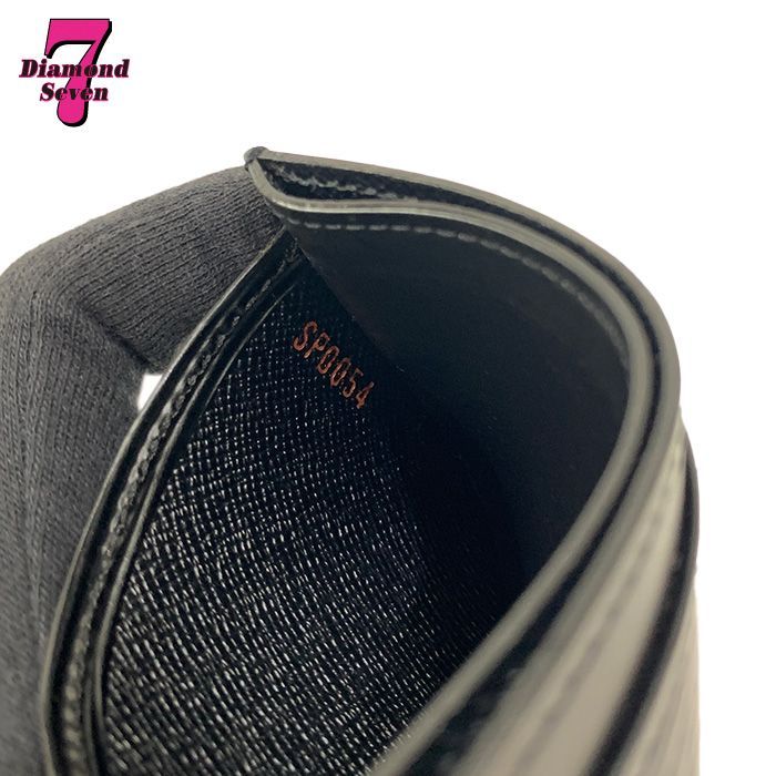 LOUIS VUITTON ルイ ヴィトン エピ ポルトカルト サーンプル ノワール カードケース 名刺入れ パスケース 定期入れ 黒 ブラック ビジネス ⓪