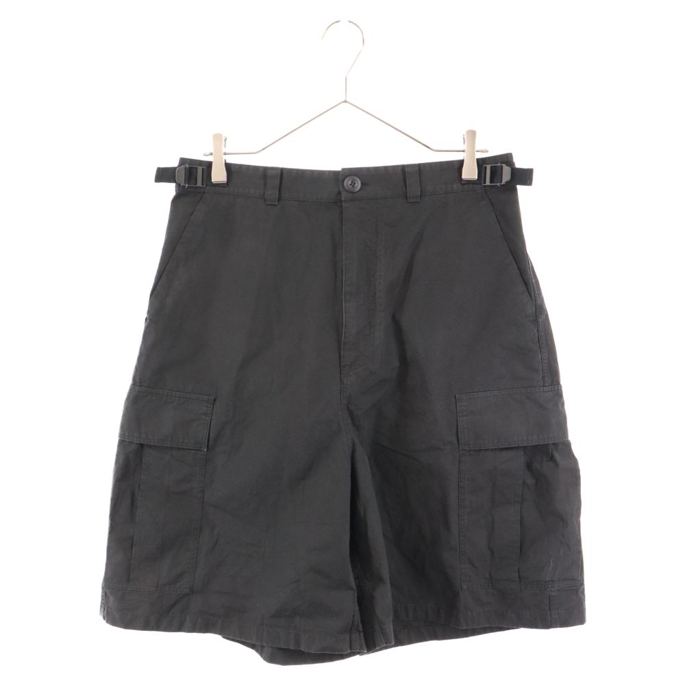 BALENCIAGA (バレンシアガ) CARGO SHORTS 22SS カーゴショーツ ハーフパンツ ブラック 746500 TNM60 -  メルカリ