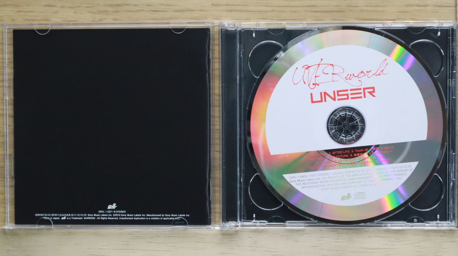 国内盤CD☆UVERworld/ウーバーワールド□ UNSER (初回生産限定盤