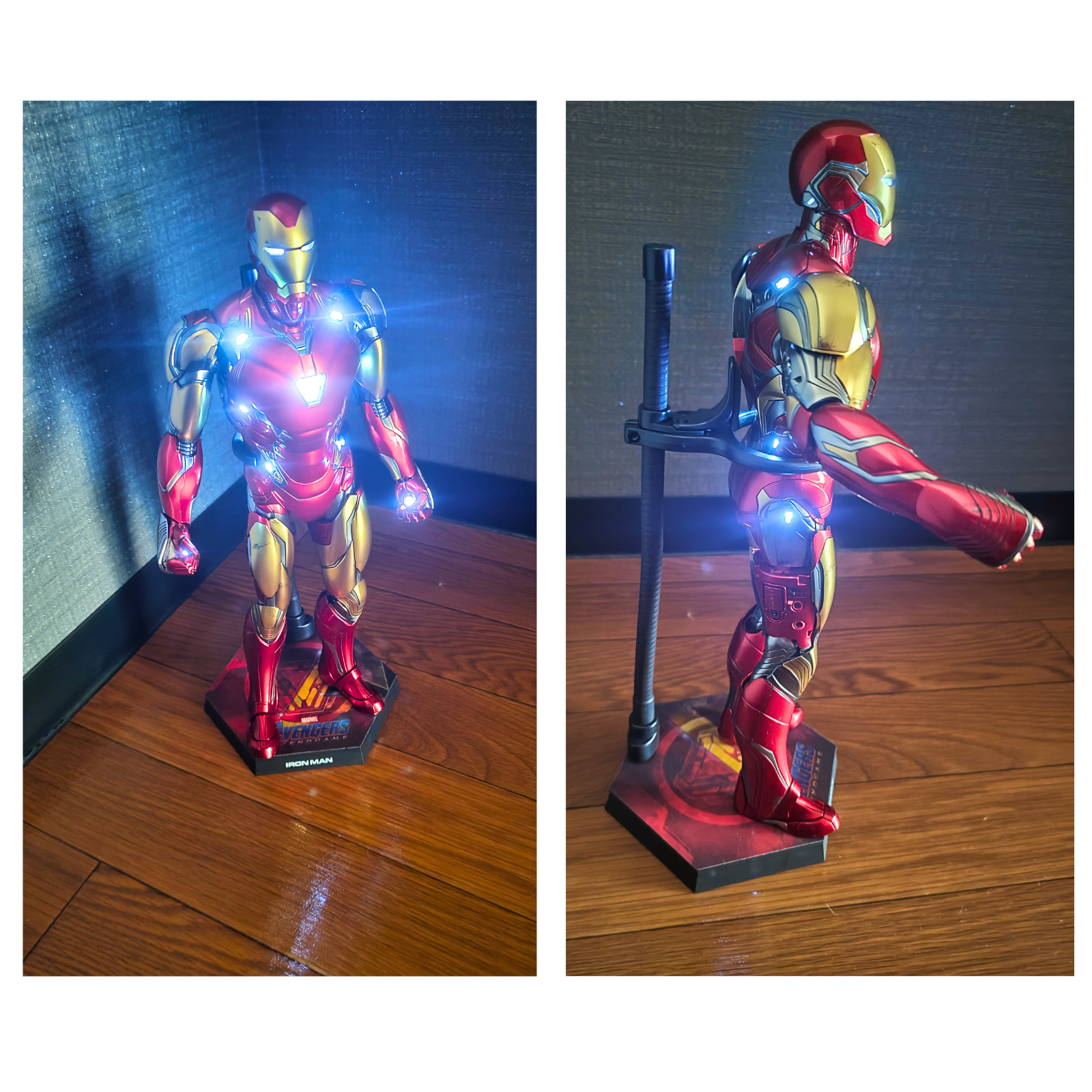 アイアンマン　ホットトイズ　マーク85　動作確認済　HOT TOYS　MARVEL