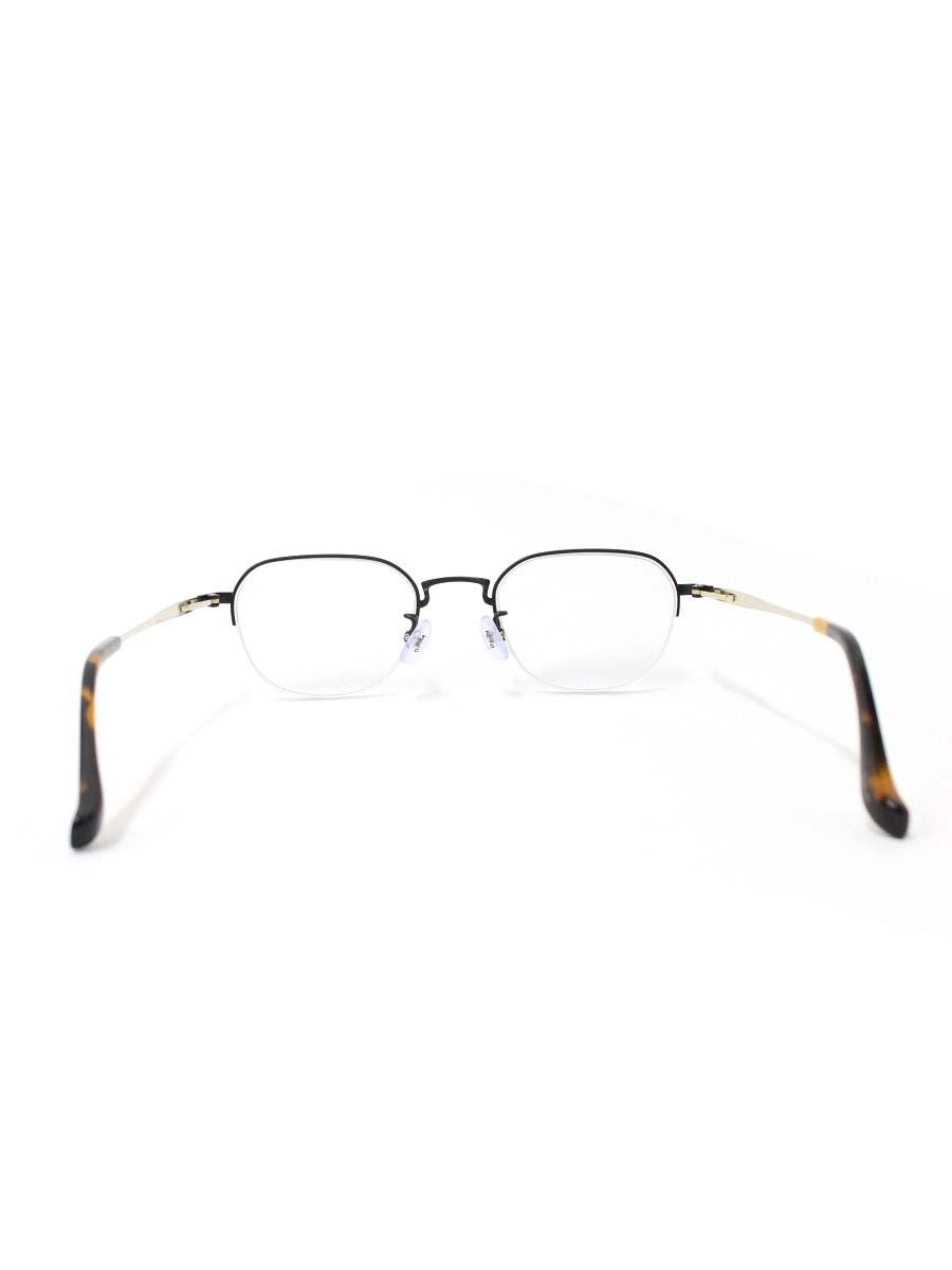 キオヤマト KT-495J メガネ ブラック/ブラウン ボストン メタル  