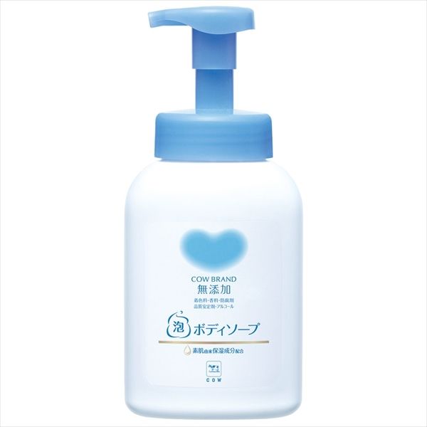 まとめ買い-12点セット カウブランド 無添加泡のボディソープ ポンプ付 牛乳石鹸共進社 ボディソープ