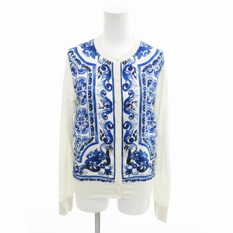 最終価格♡DOLCE＆GABBANAシルクカーディガン （ドルチェ