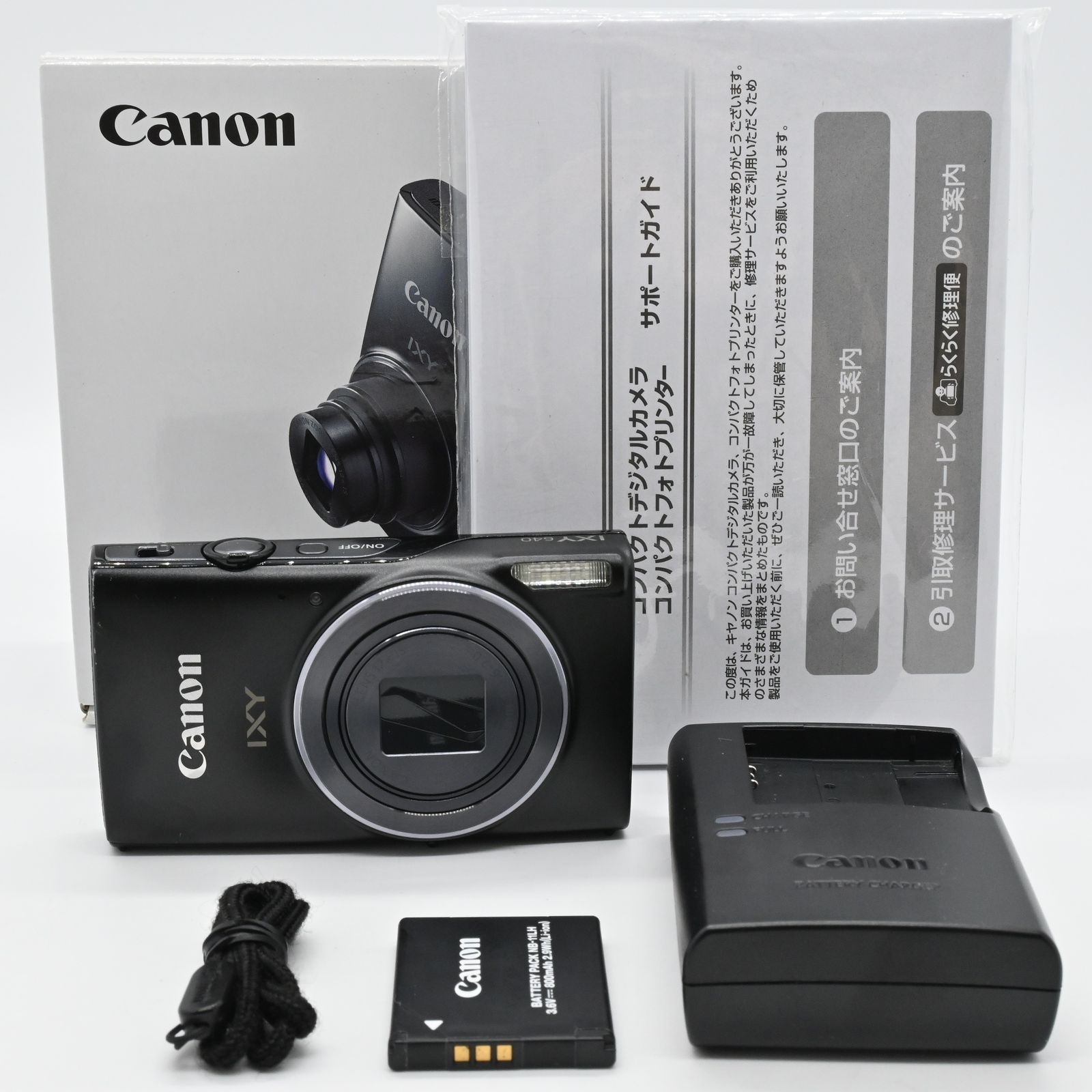 Amazon | Canon デジタルカメラ IXY 640 ブラック 光学12倍