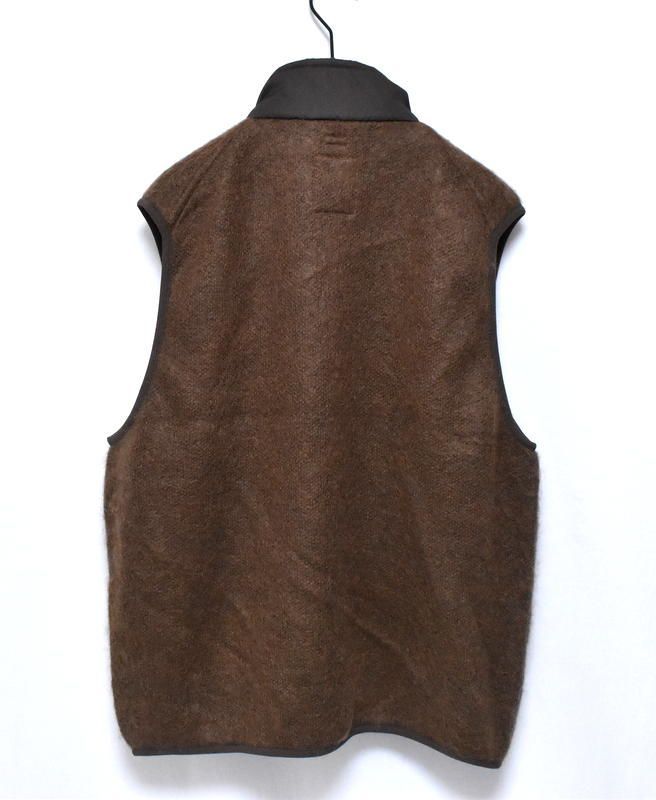 nanamica Zip-Up Mohair Vest S L S24FN030 ナナミカ モヘア ベスト モヘヤ