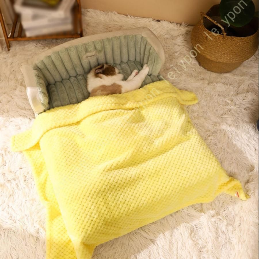もこもこ ぐっすり眠る