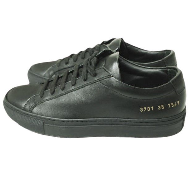 コモン・プロジェクツ 3701 7547 BLACK レディース スニーカー Woman by Common Projects - Achilles Low in Black – gravitypope